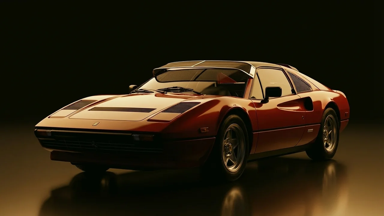 Ferrari 308 GTS Car Windscreen Sunvisor - 1