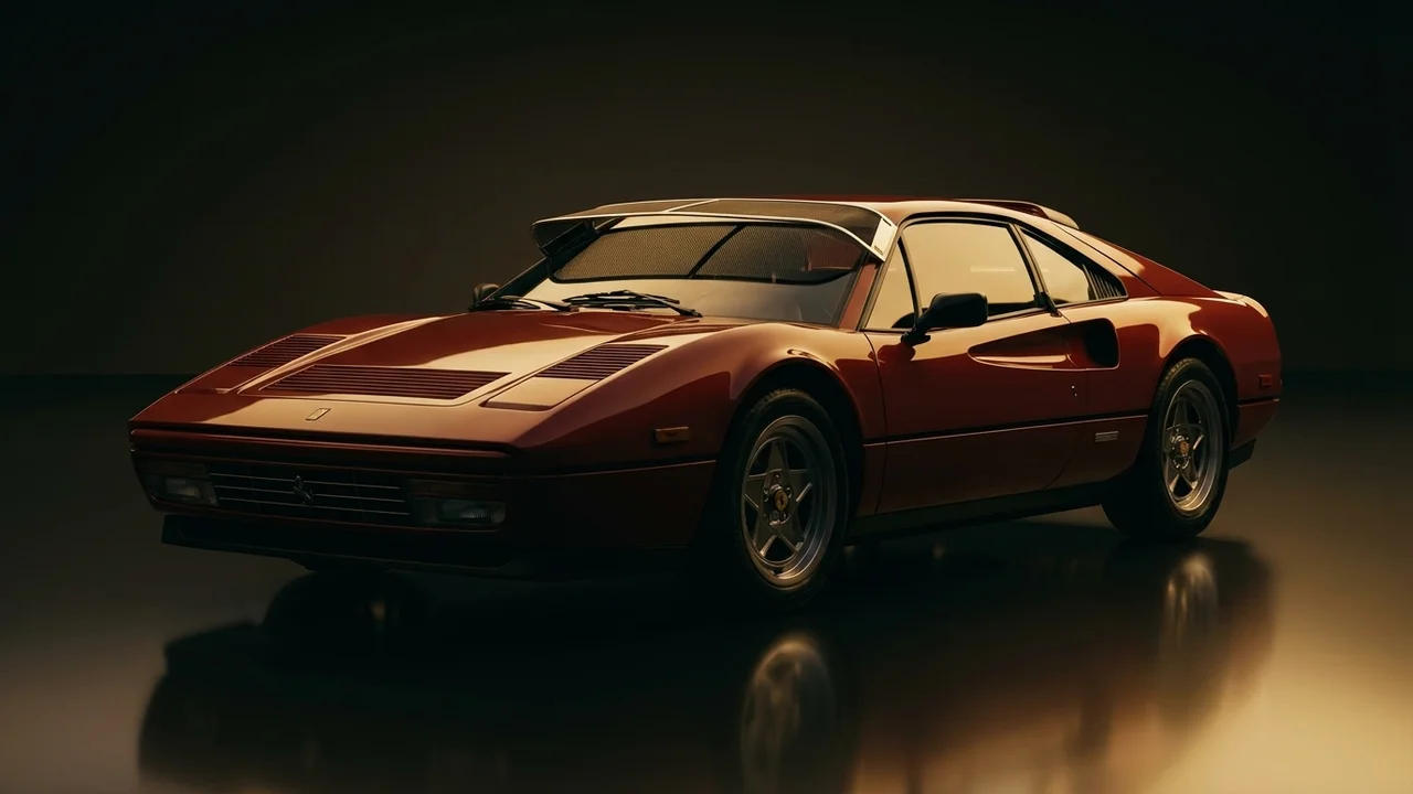 Ferrari 328 GTB Car Windscreen Sunvisor - 1