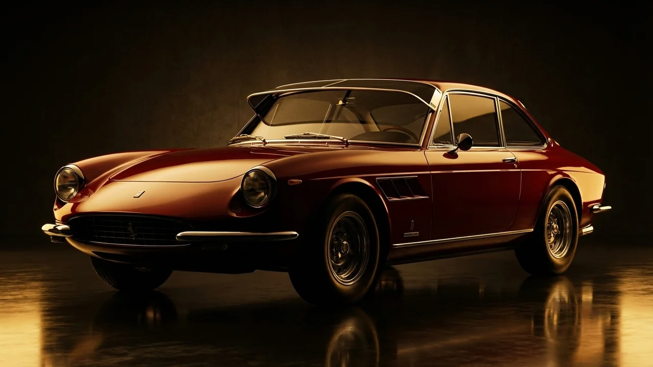 Ferrari 365 GT Car Windscreen Sunvisor - 1