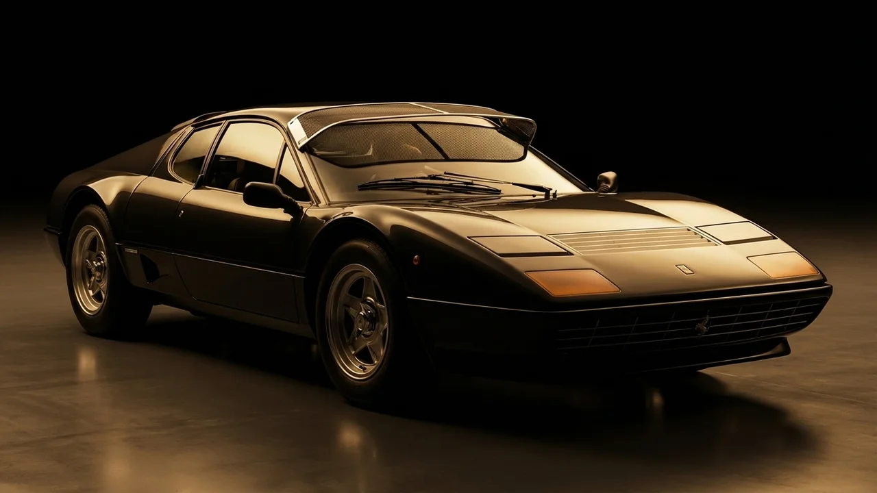 Ferrari 365 GT4 BB Car Windscreen Sunvisor - 1