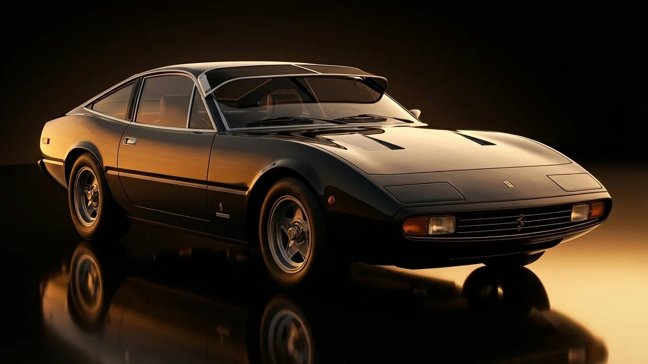 Ferrari 365 GTC/4 Car Windscreen Sunvisor - 1