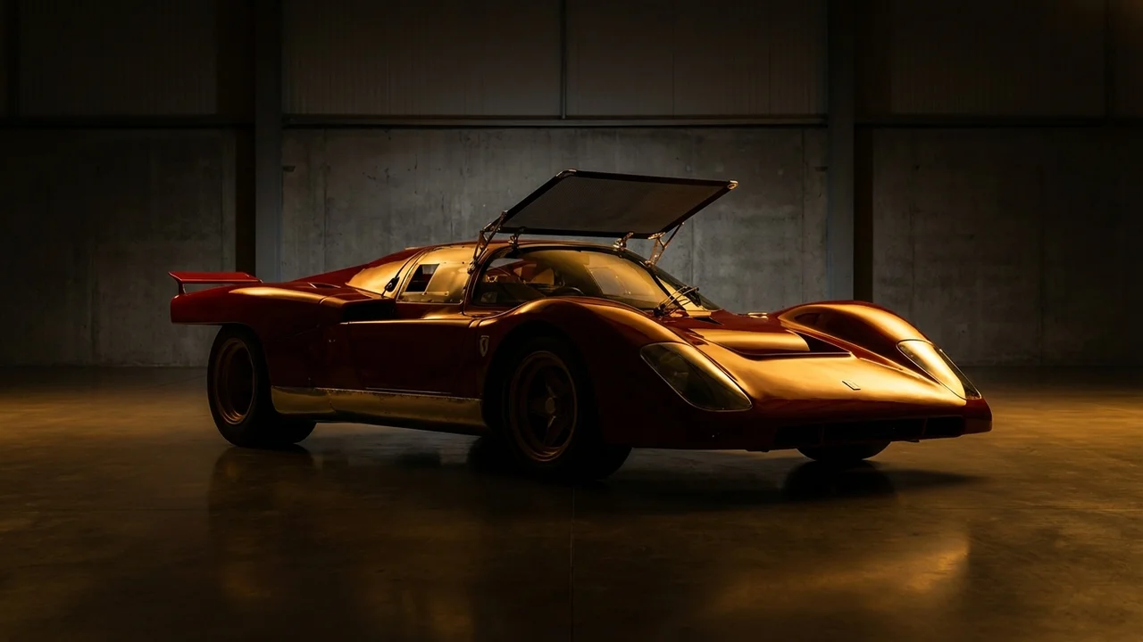 Ferrari 512 M Car Windscreen Sunvisor - 1