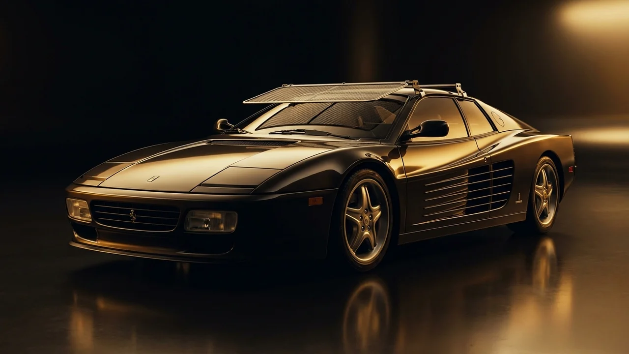 Ferrari 512 TR Car Windscreen Sunvisor - 1