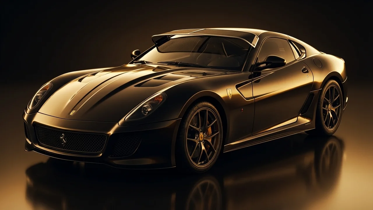 Ferrari 599 GTO Car Windscreen Sunvisor - 1