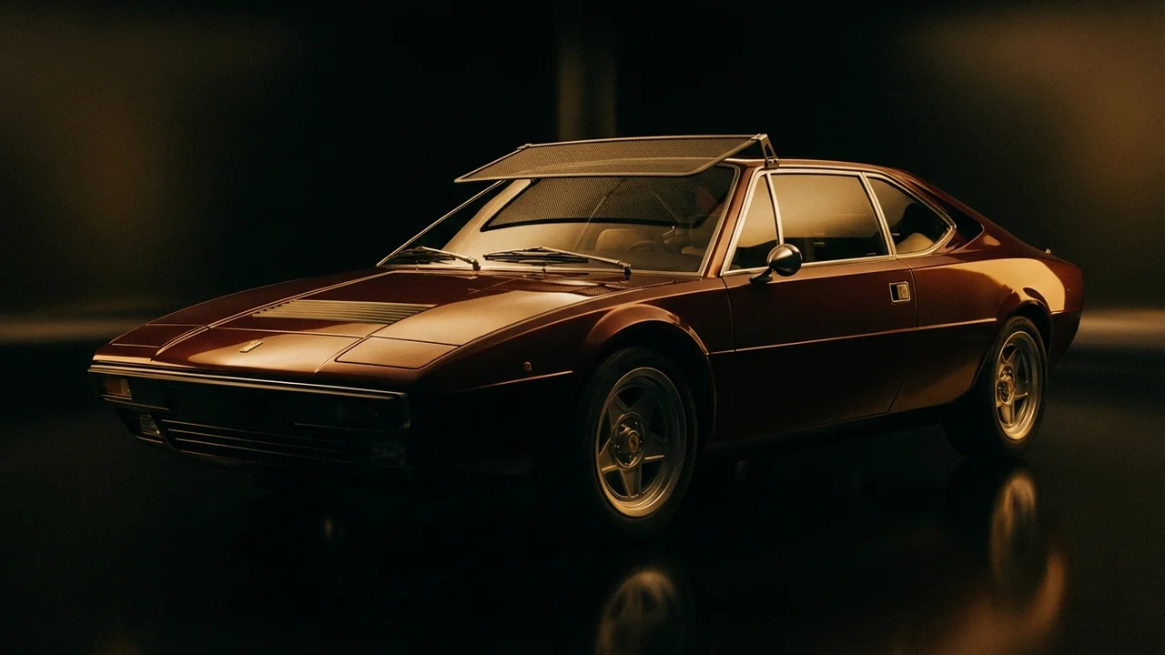 Ferrari Dino 308 GT4 Car Windscreen Sunvisor - 1