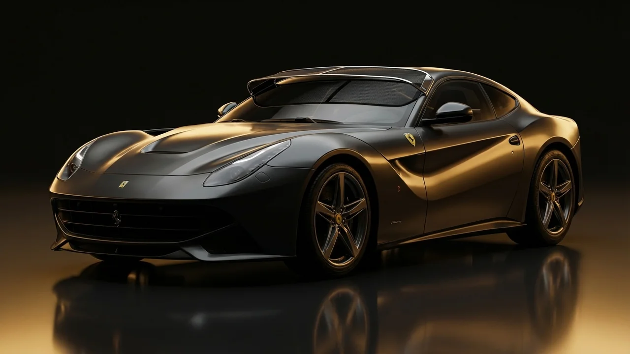 Ferrari F12 Berlinetta Car Windscreen Sunvisor - 1