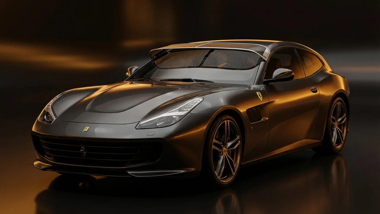 Ferrari GTC4Lusso T Car Windscreen Sunvisor - 1