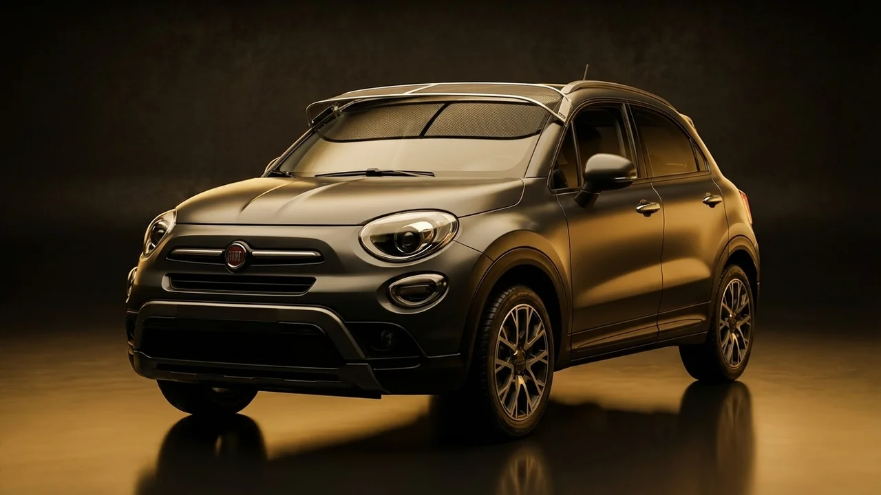 Fiat 500X Car Windscreen Sunvisor - 1