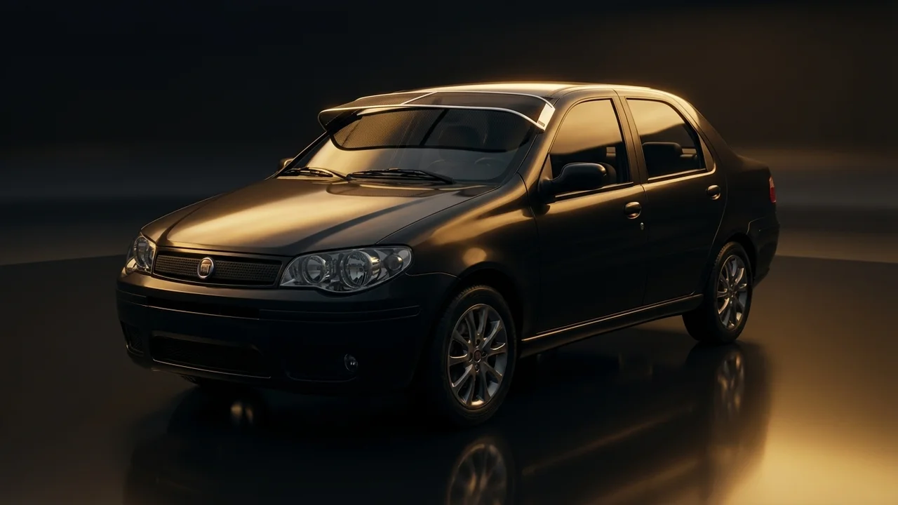 Fiat Albea Car Windscreen Sunvisor - 1