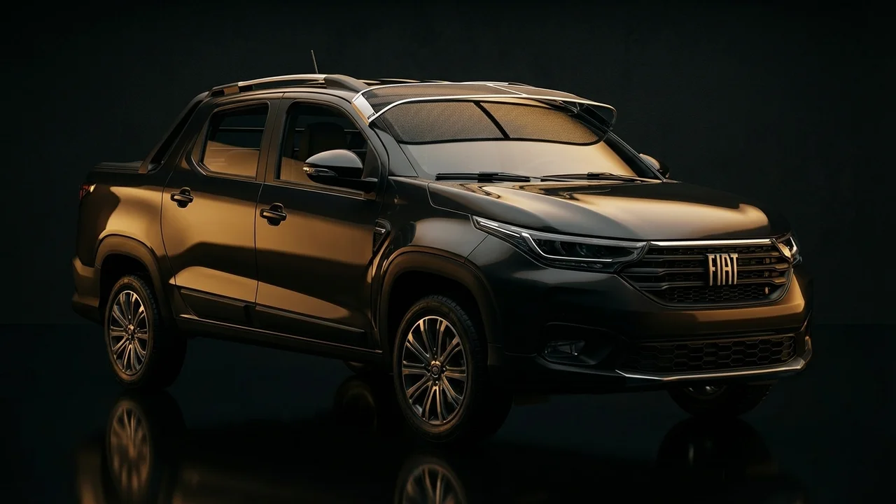 Fiat Strada Car Windscreen Sunvisor - 1