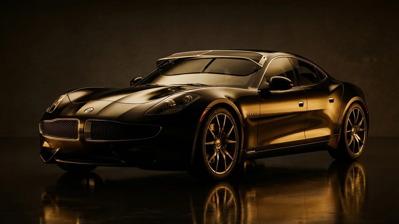 Fisker Karma Revero Car Windscreen Sunvisor - 1