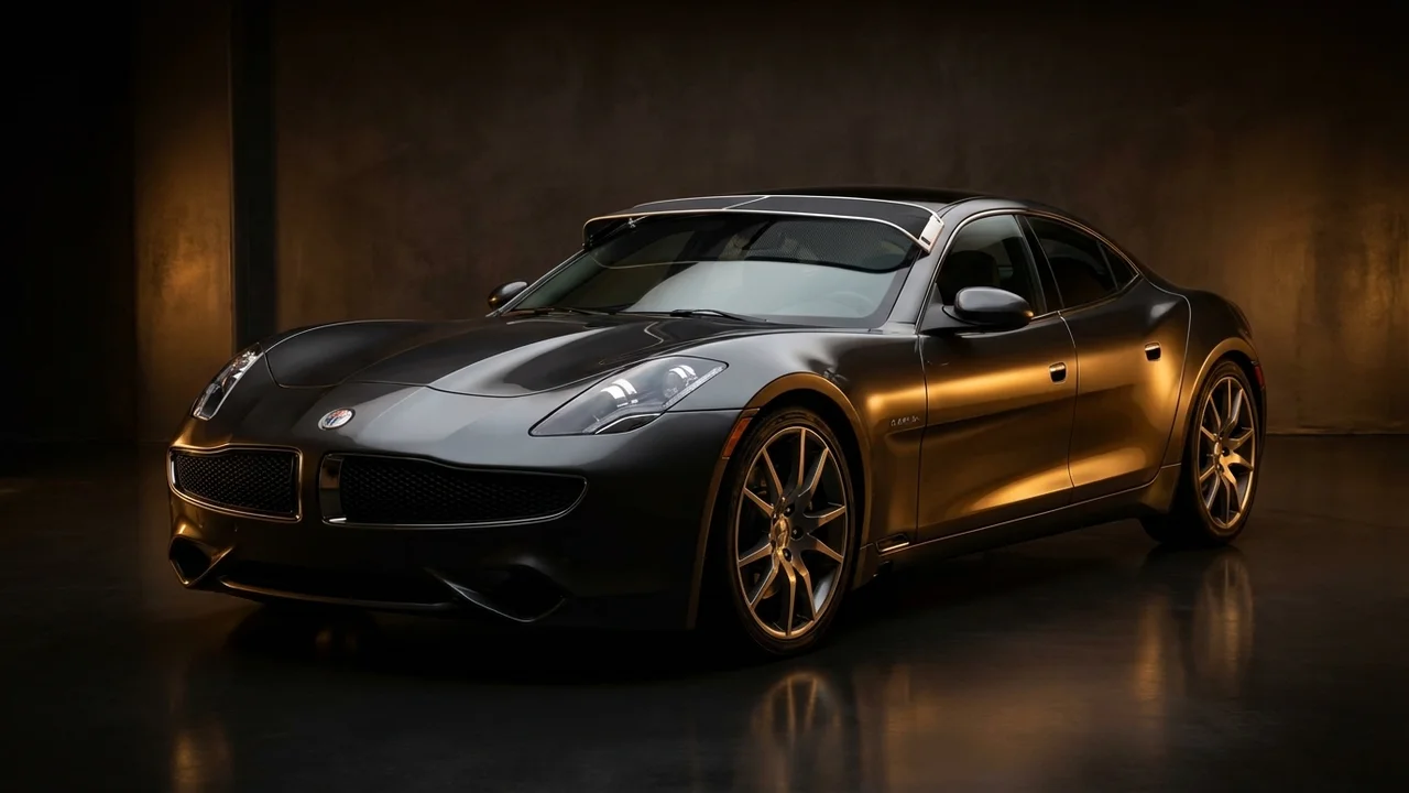 Fisker Karma Car Windscreen Sunvisor - 1