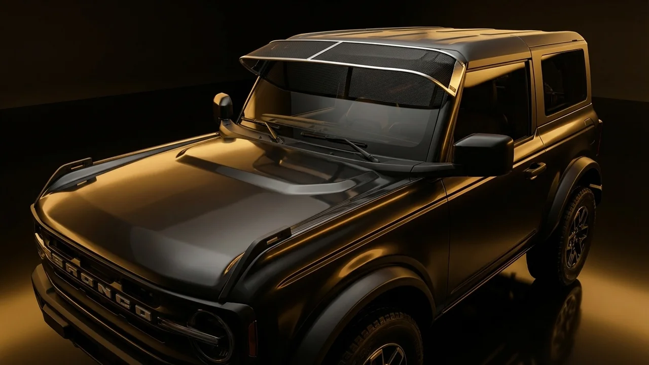 Ford Bronco II Car Windscreen Sunvisor - 1