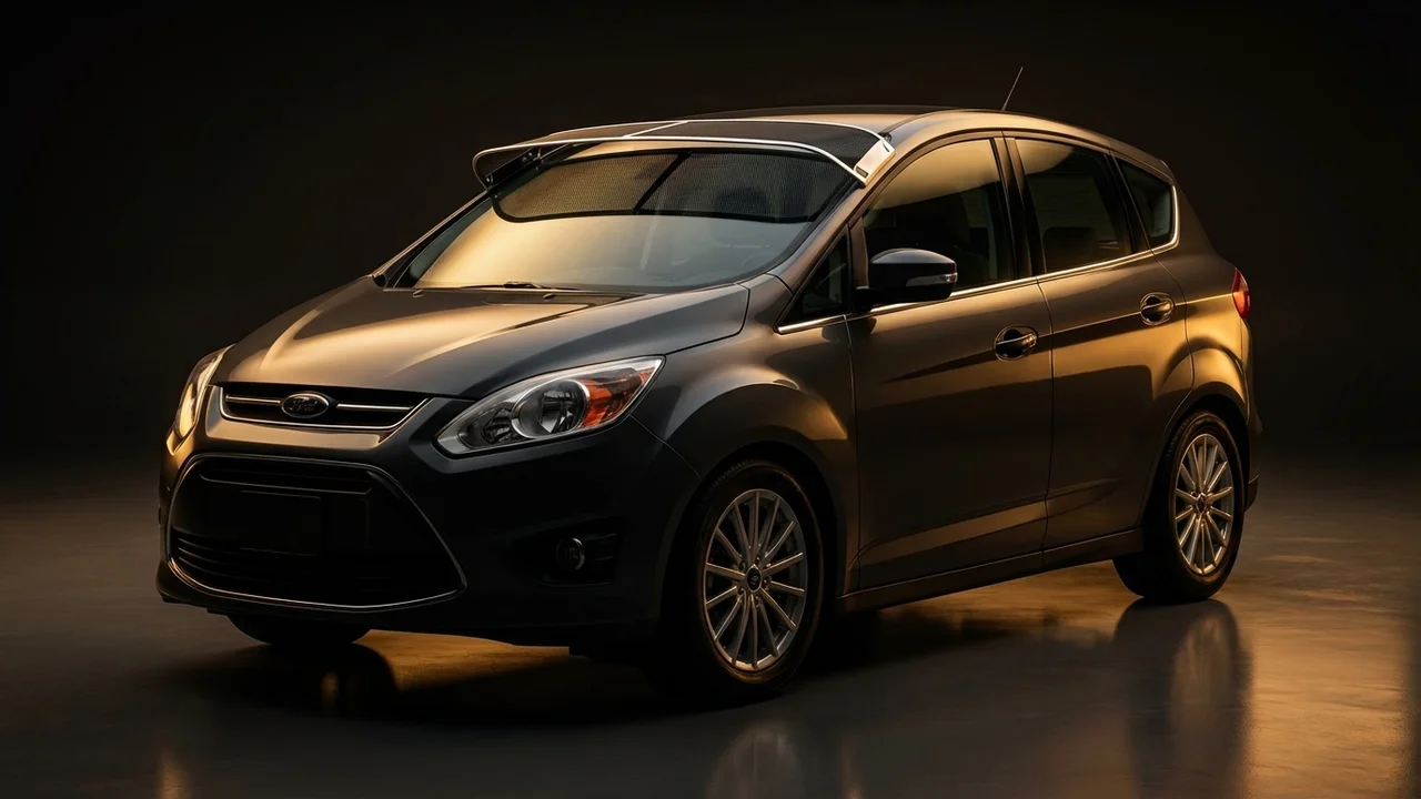 Ford C-Max Car Windscreen Sunvisor - 1