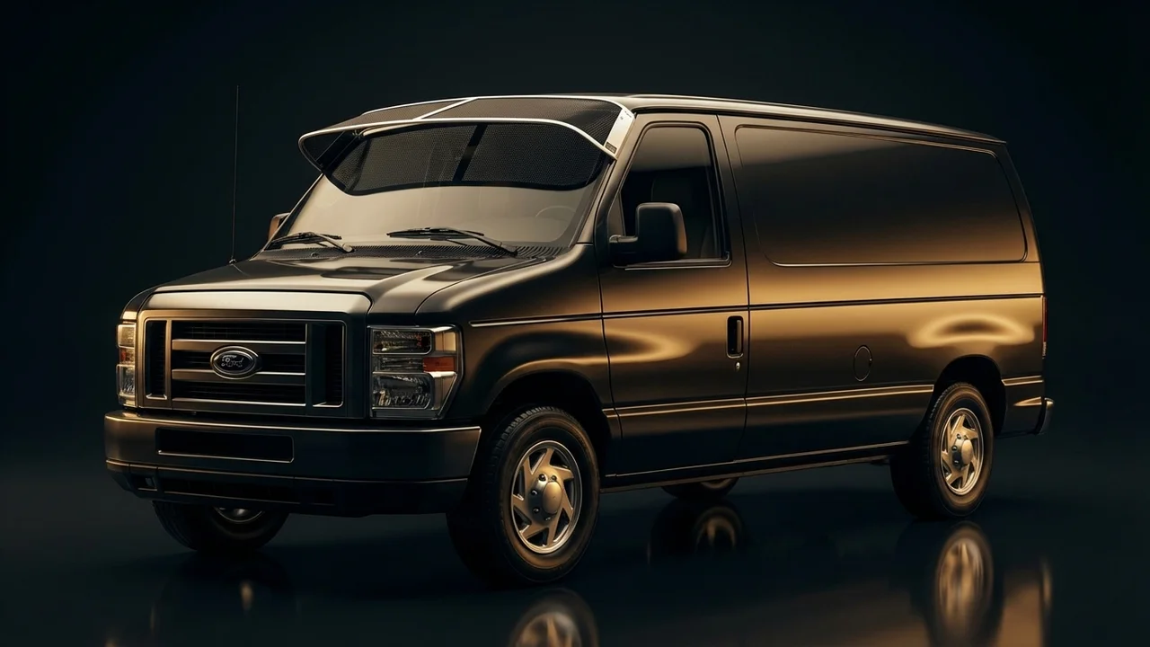 Ford Club Wagon Car Windscreen Sunvisor - 1