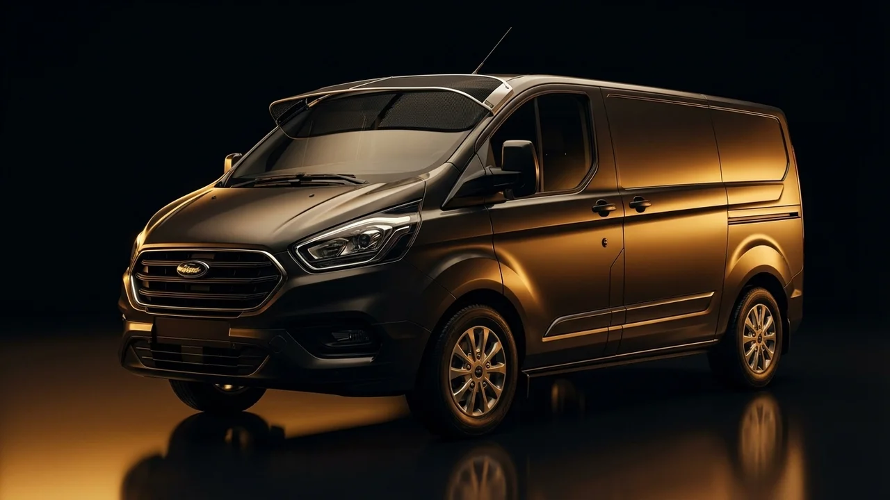 Ford Custom Car Windscreen Sunvisor - 1