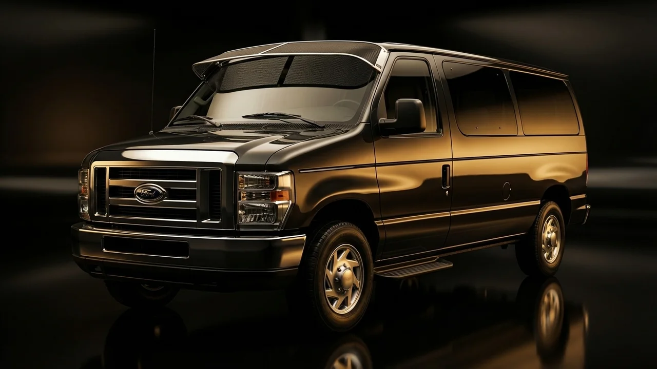 Ford E-350 Super Duty Car Windscreen Sunvisor - 1