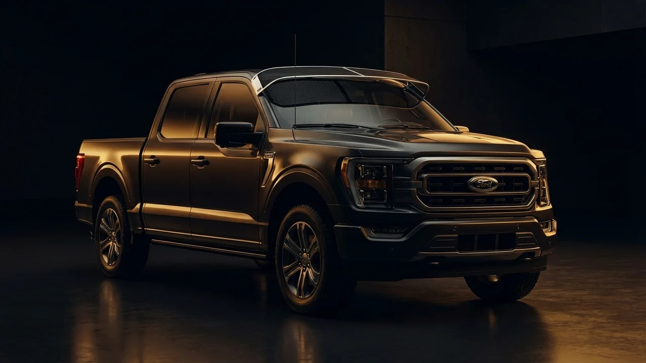 Ford F-150 Heritage Car Windscreen Sunvisor - 1