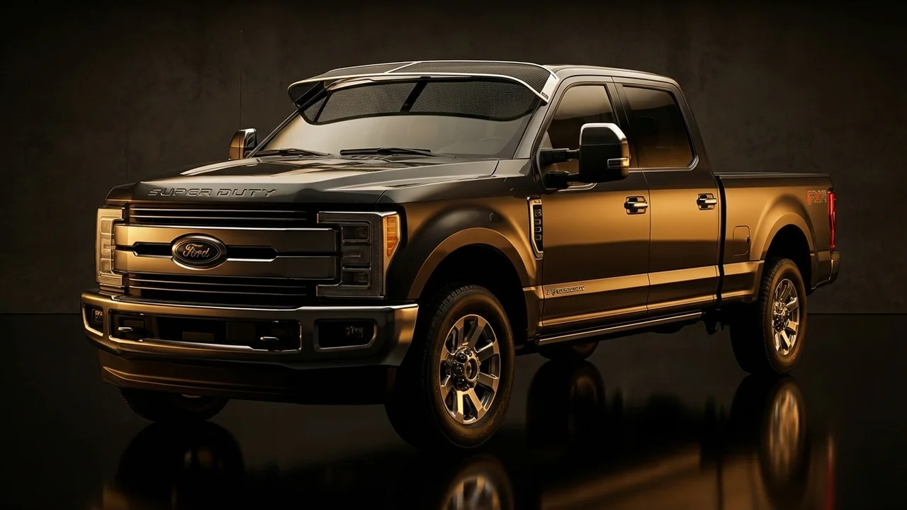 Ford F-350 Super Duty Car Windscreen Sunvisor - 1