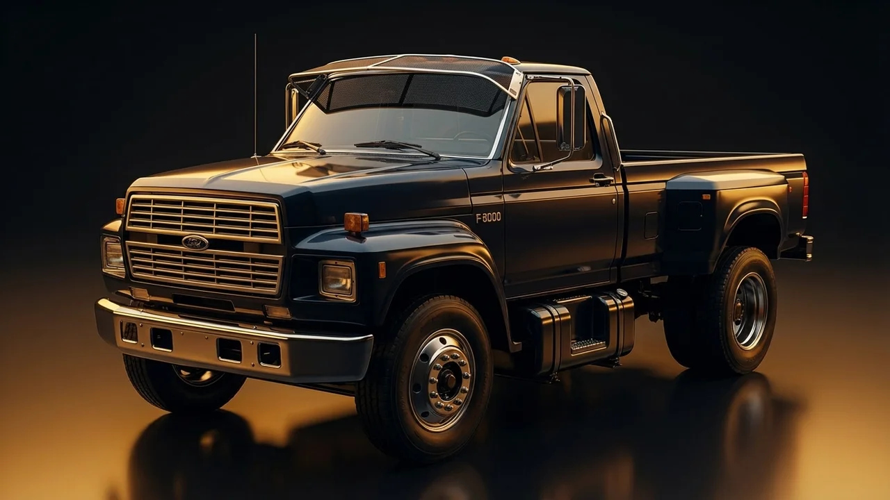 Ford F-8000 Car Windscreen Sunvisor - 8000