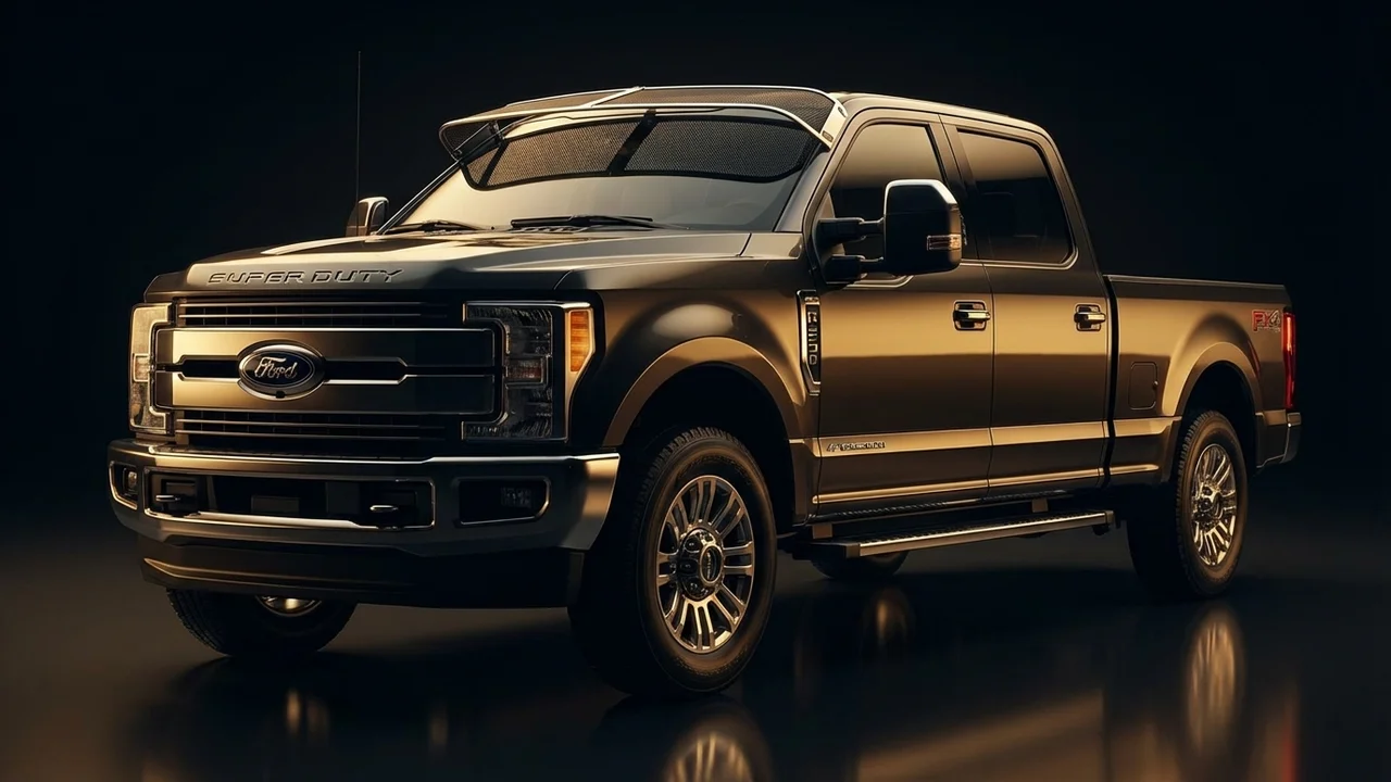 Ford F-Super Duty Car Windscreen Sunvisor - 1