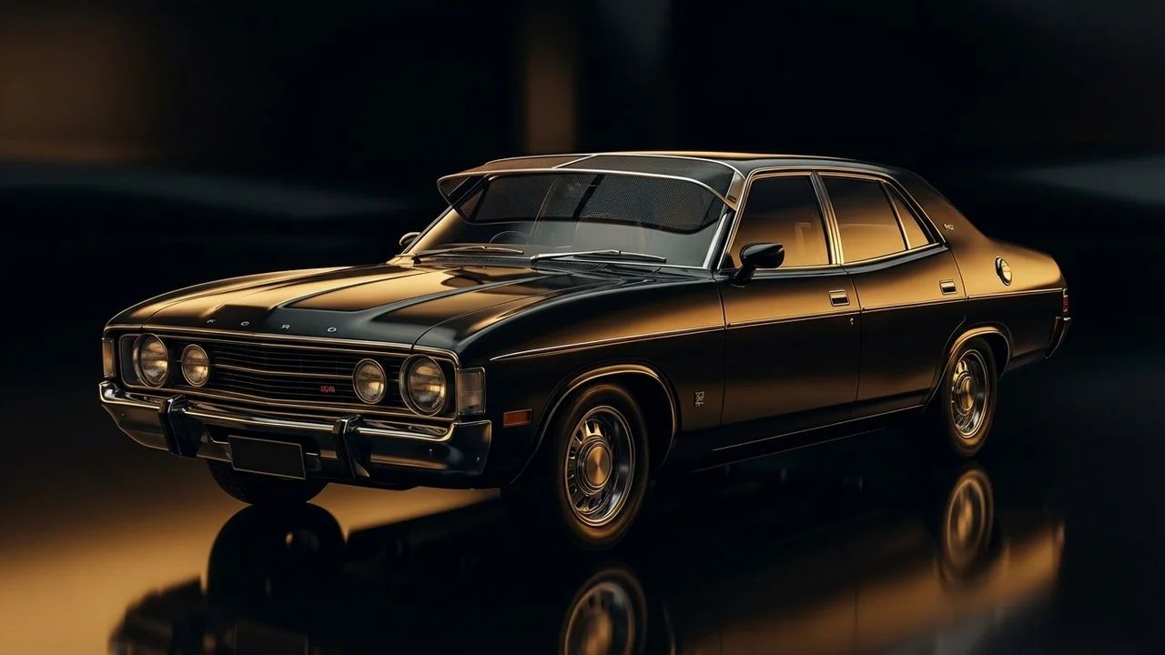 Ford Fairlane Car Windscreen Sunvisor - 1