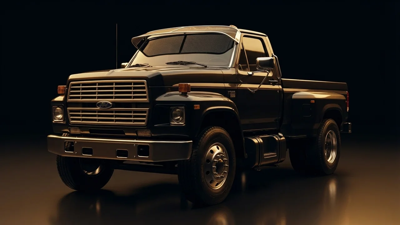 Ford FT8000 Car Windscreen Sunvisor - 1