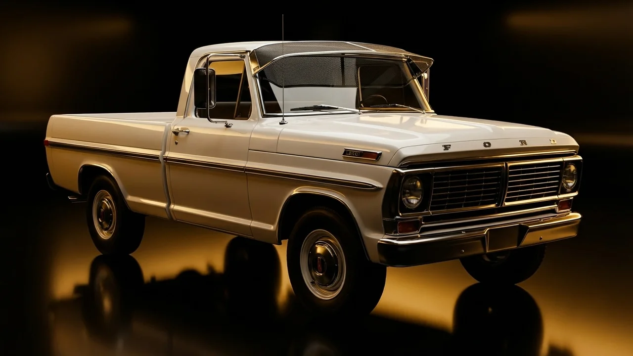 Ford L8501 Car Windscreen Sunvisor - 1