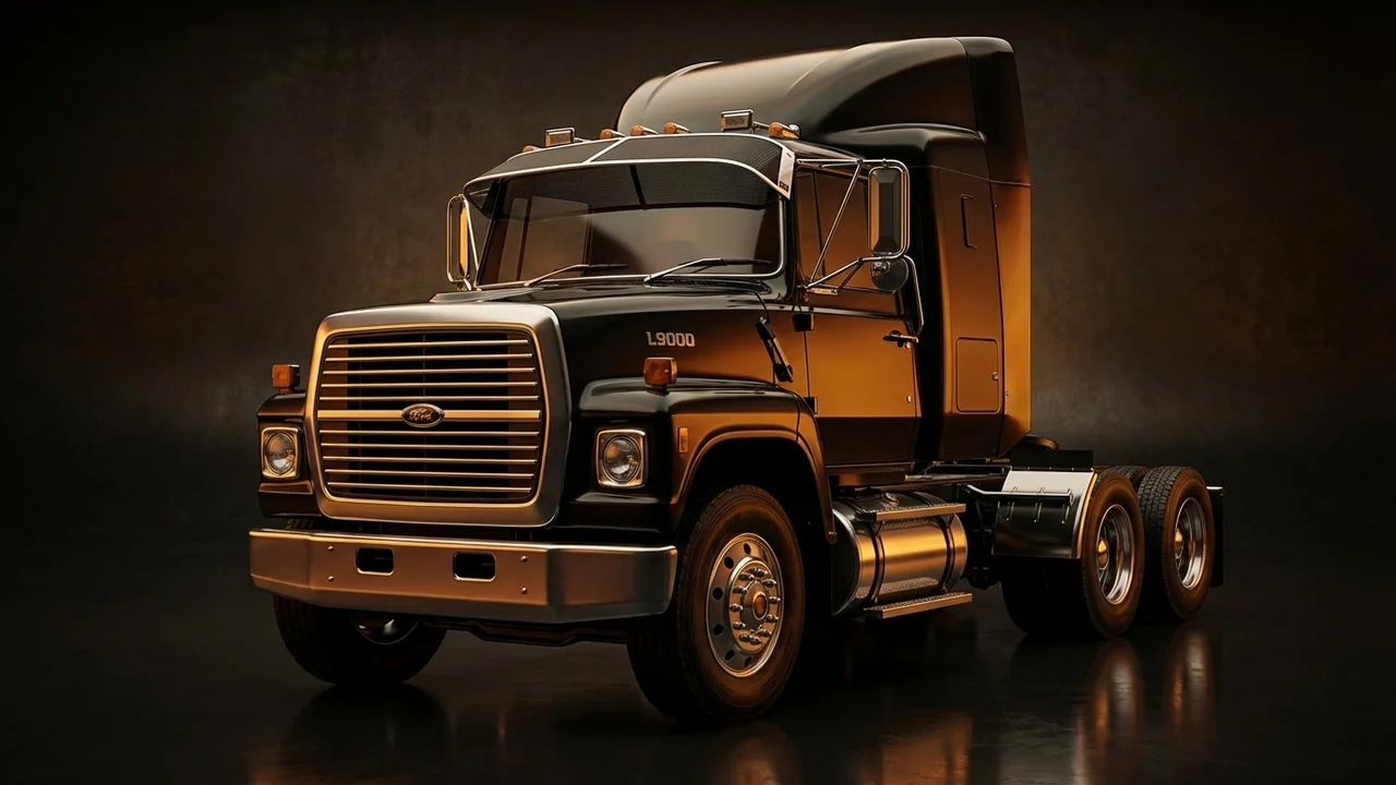 Ford L9000 Car Windscreen Sunvisor - 1