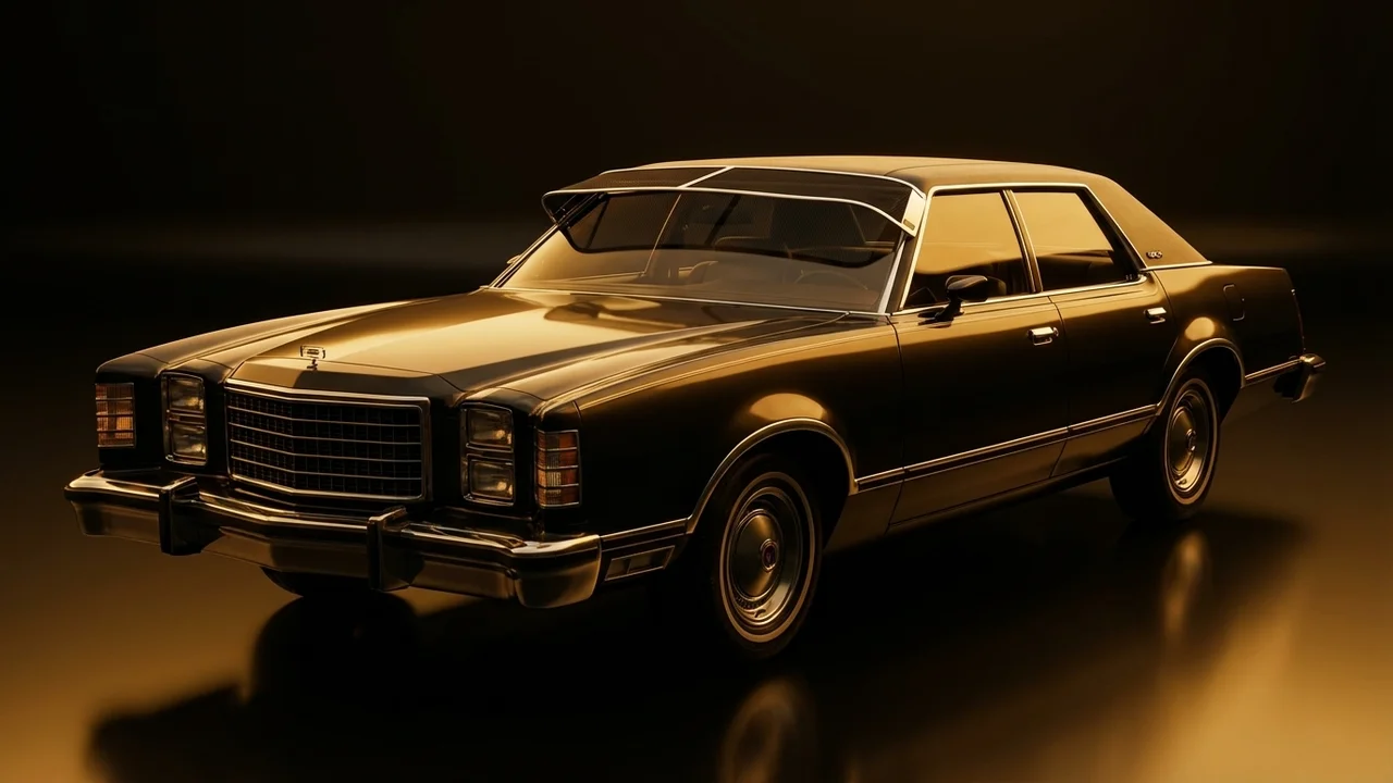 Ford LTD II Car Windscreen Sunvisor - 1