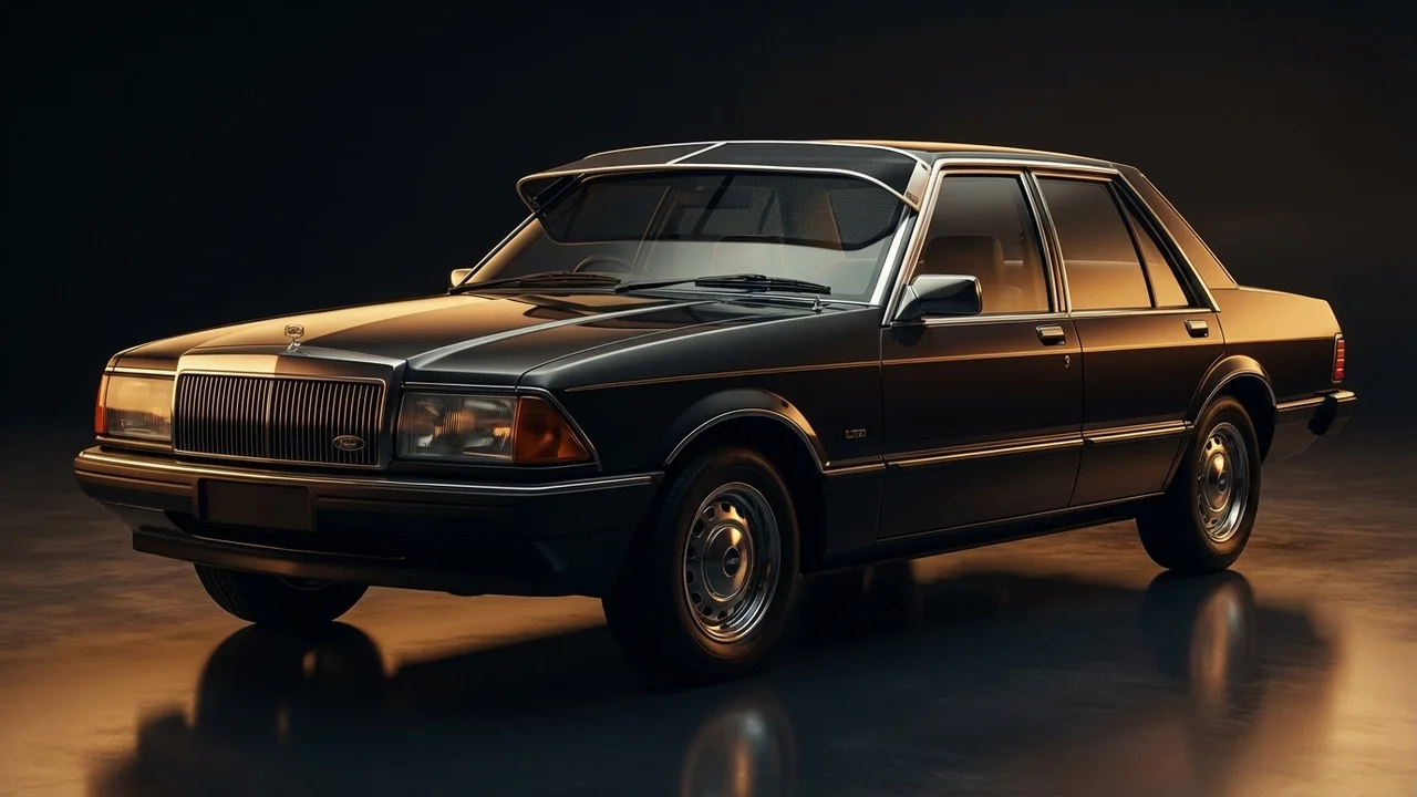 Ford LTD Car Windscreen Sunvisor - 1