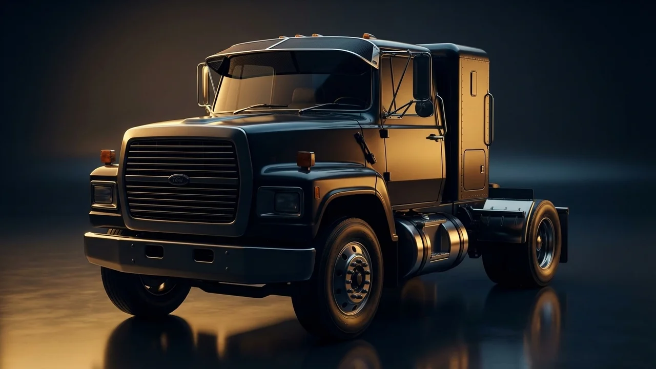 Ford LTS9000 Car Windscreen Sunvisor - 1