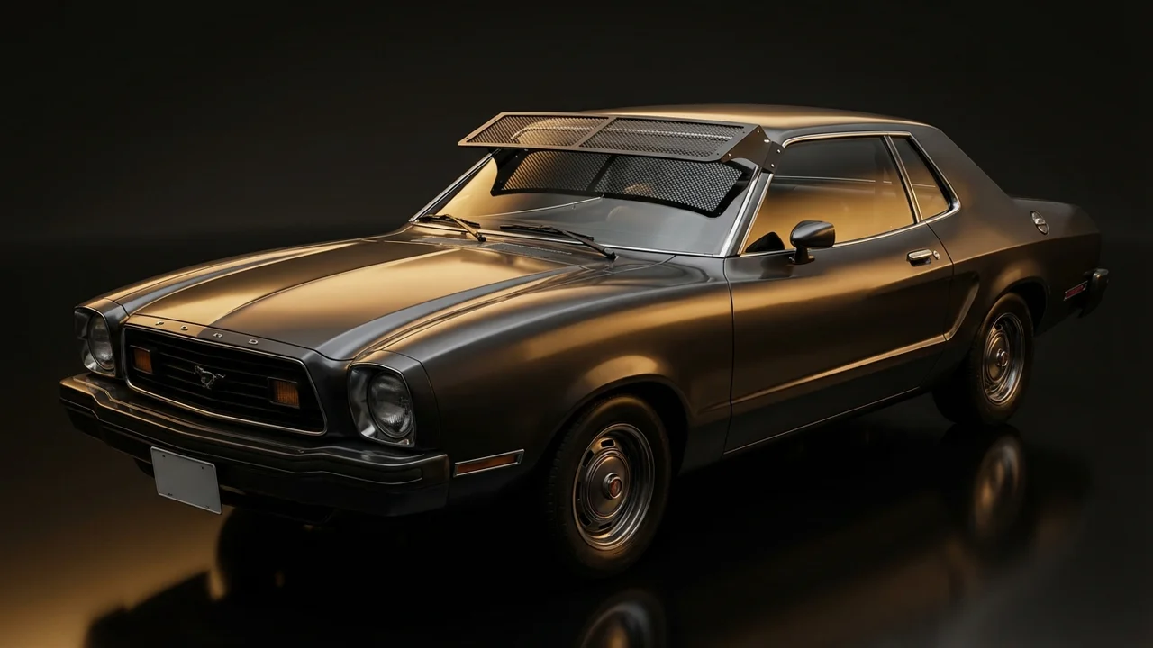 Ford Mustang II Car Windscreen Sunvisor - 1