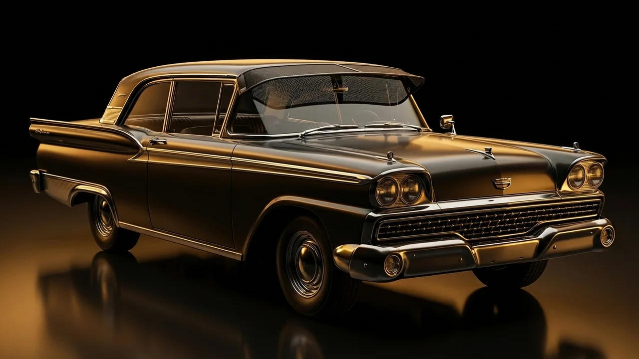 Ford Skyliner Car Windscreen Sunvisor - 1