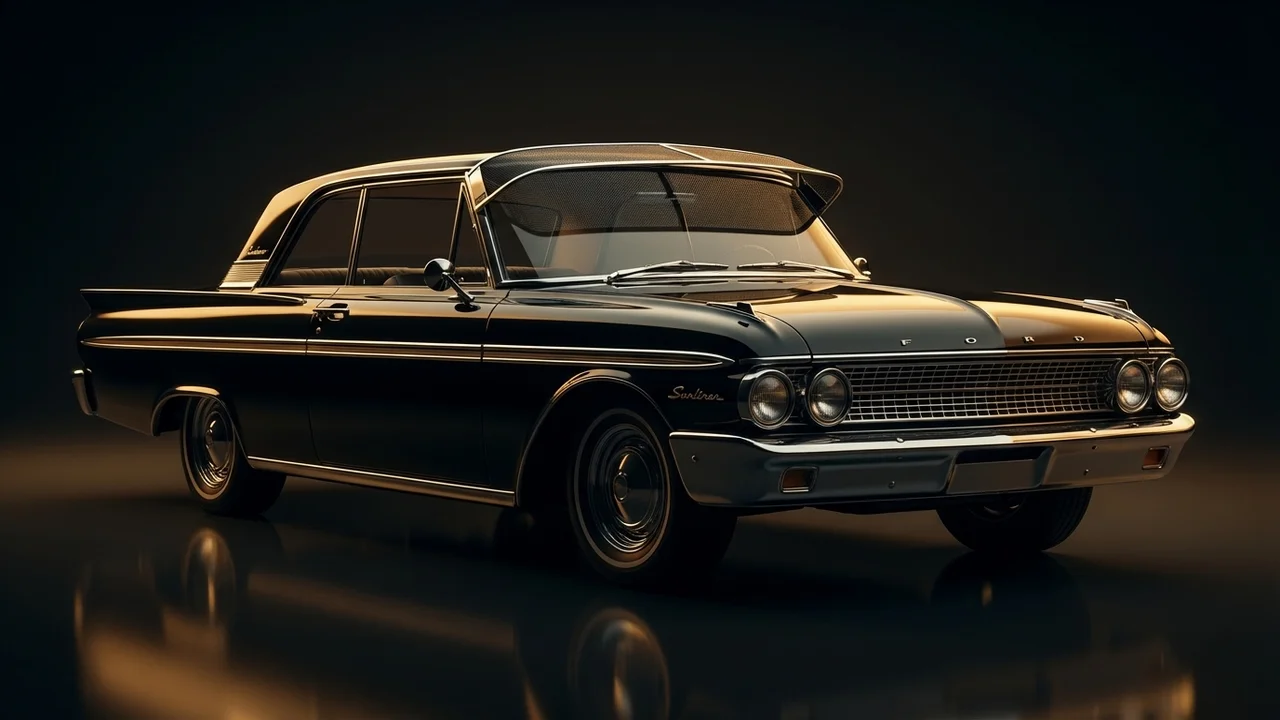 Ford Sunliner Car Windscreen Sunvisor - 1