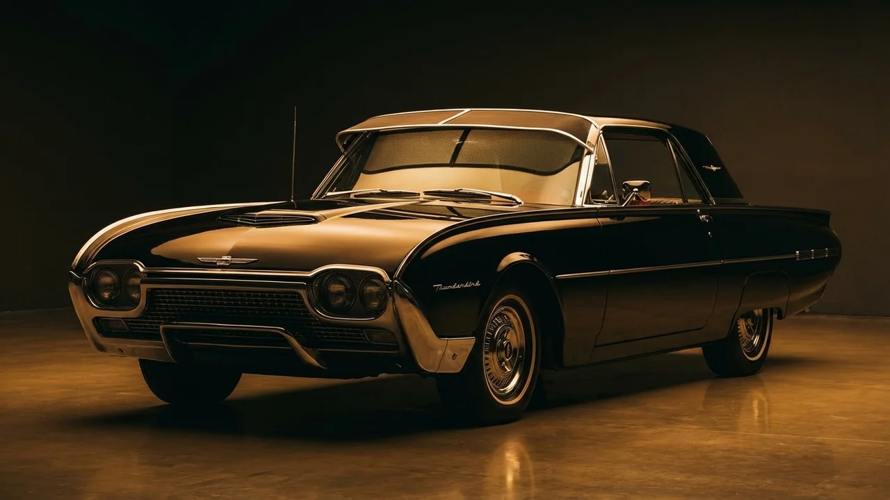 Ford Thunderbird Car Windscreen Sunvisor - 1