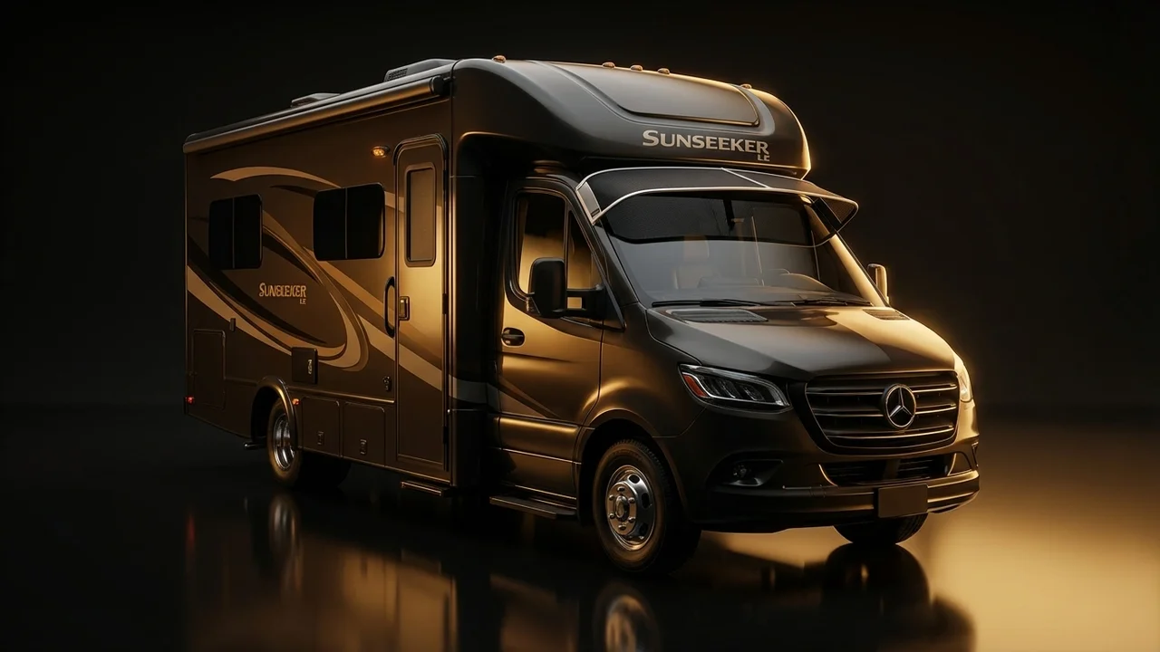 Forest River Sunseeker LE Car Windscreen Sunvisor - 1