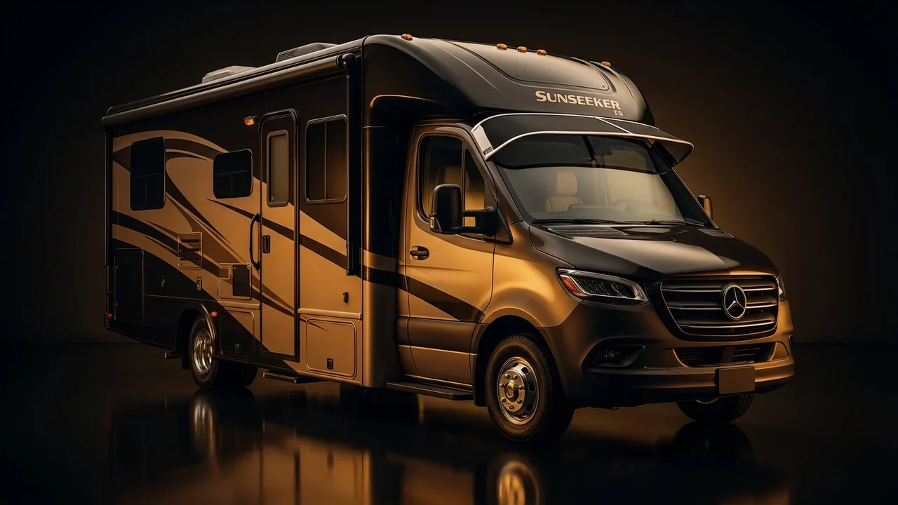 Forest River Sunseeker TS Car Windscreen Sunvisor - 1