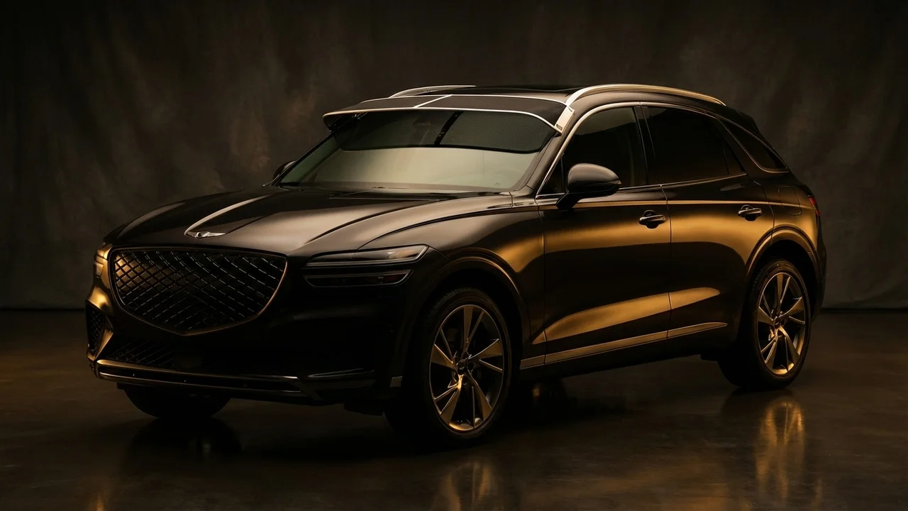 Genesis Electrified GV70 Car Windscreen Sunvisor - 1