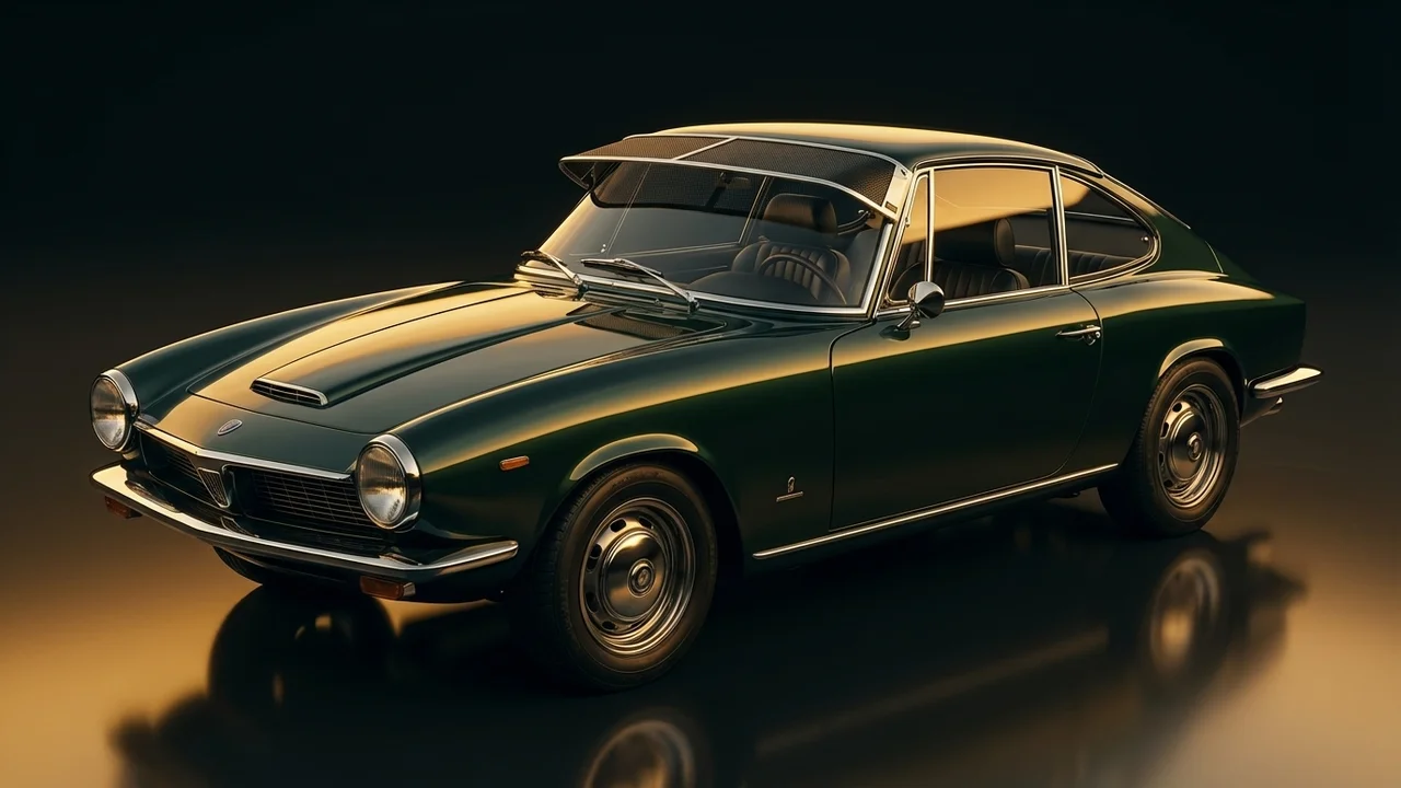 Glas 1600 GT Car Windscreen Sunvisor - 1