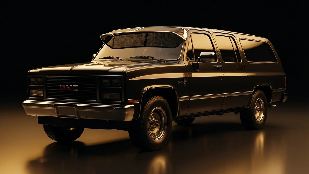 GMC C15 Suburban Car Windscreen Sunvisor - 1