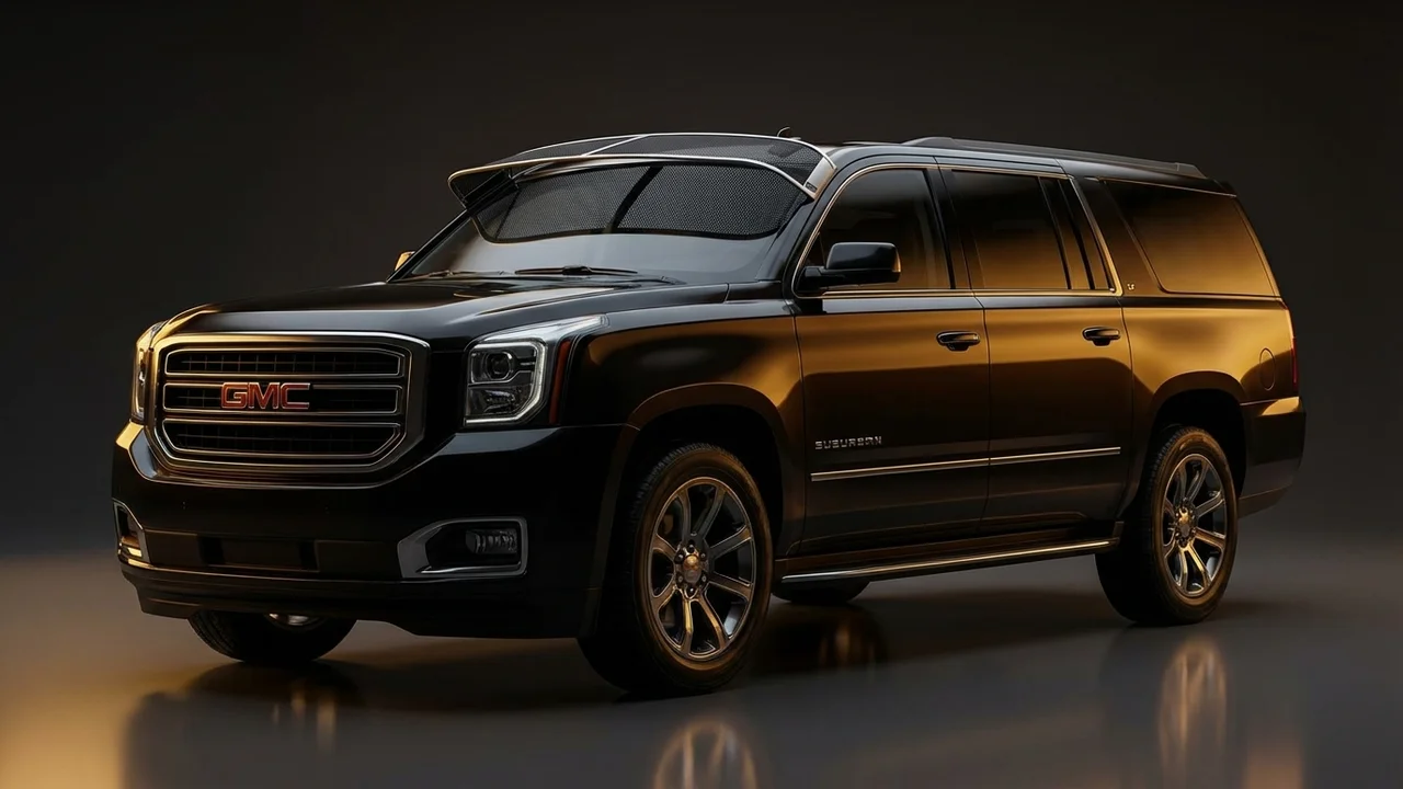 GMC C2500 Suburban Car Windscreen Sunvisor - 1