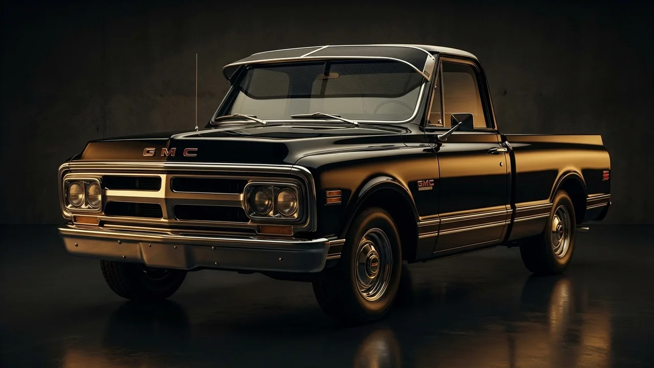 GMC C25/C2500 Pickup Car Windscreen Sunvisor - 1