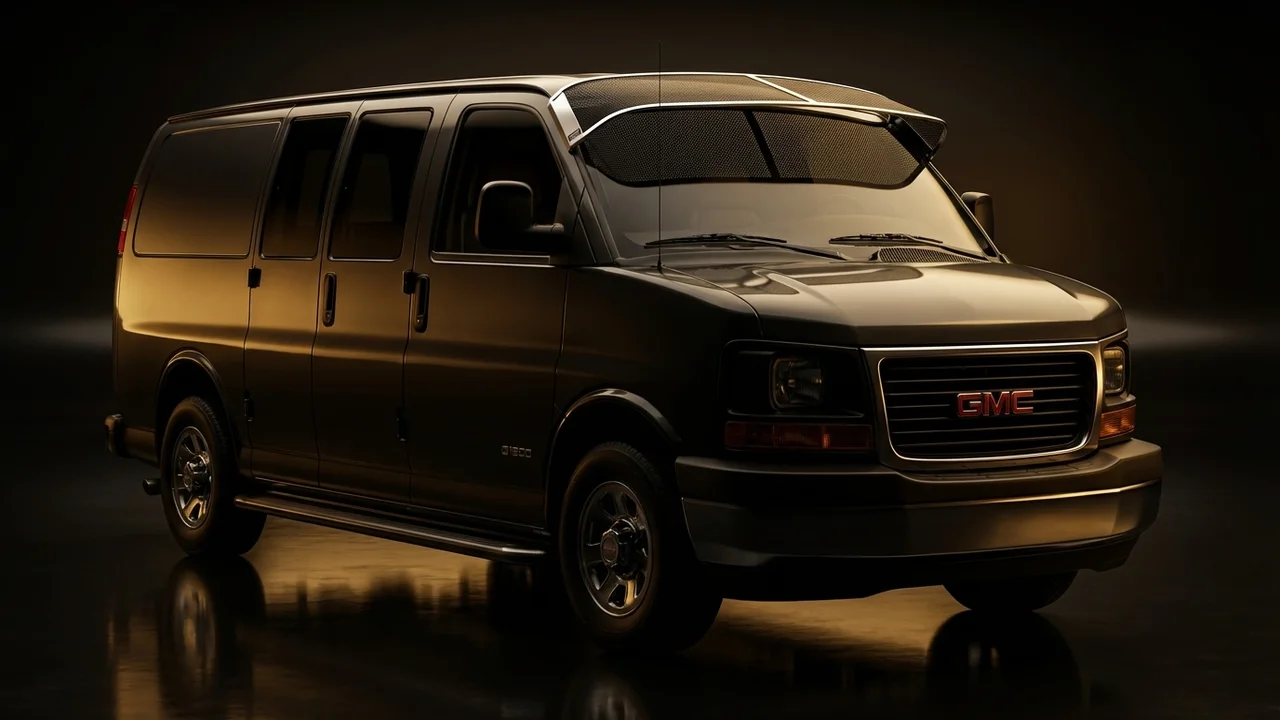 GMC G1500 Car Windscreen Sunvisor - 1