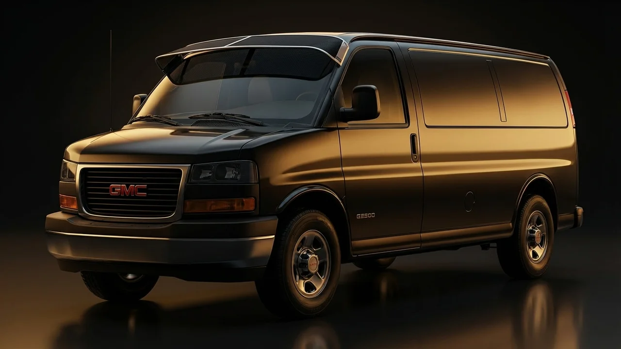 GMC G2500 Car Windscreen Sunvisor - 1