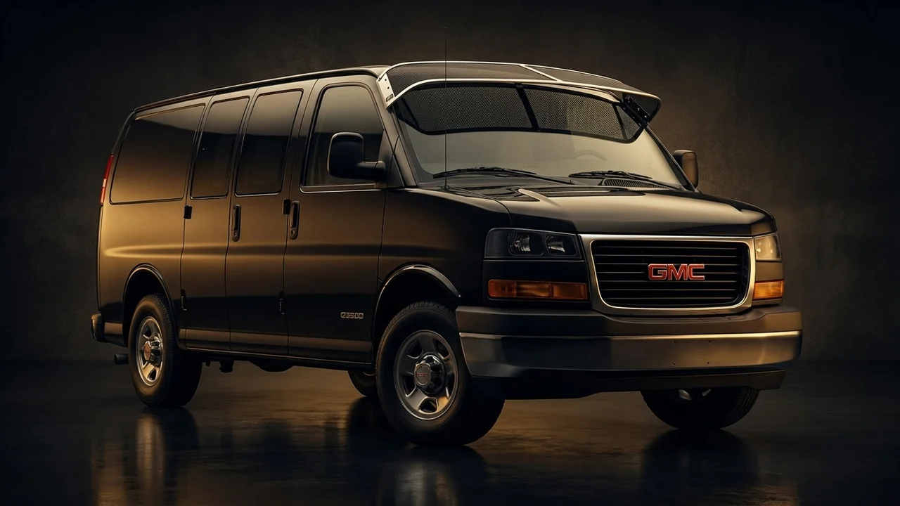 GMC G3500 Car Windscreen Sunvisor - 1