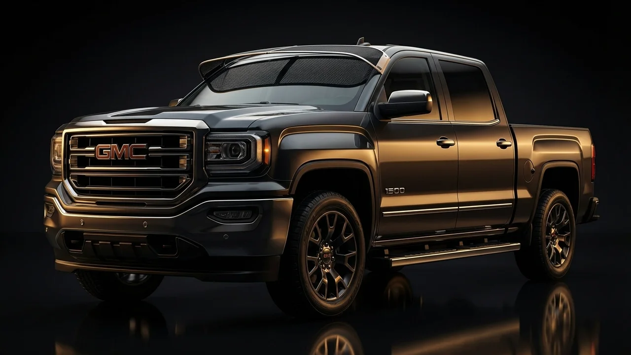 GMC I1500 Car Windscreen Sunvisor - 1