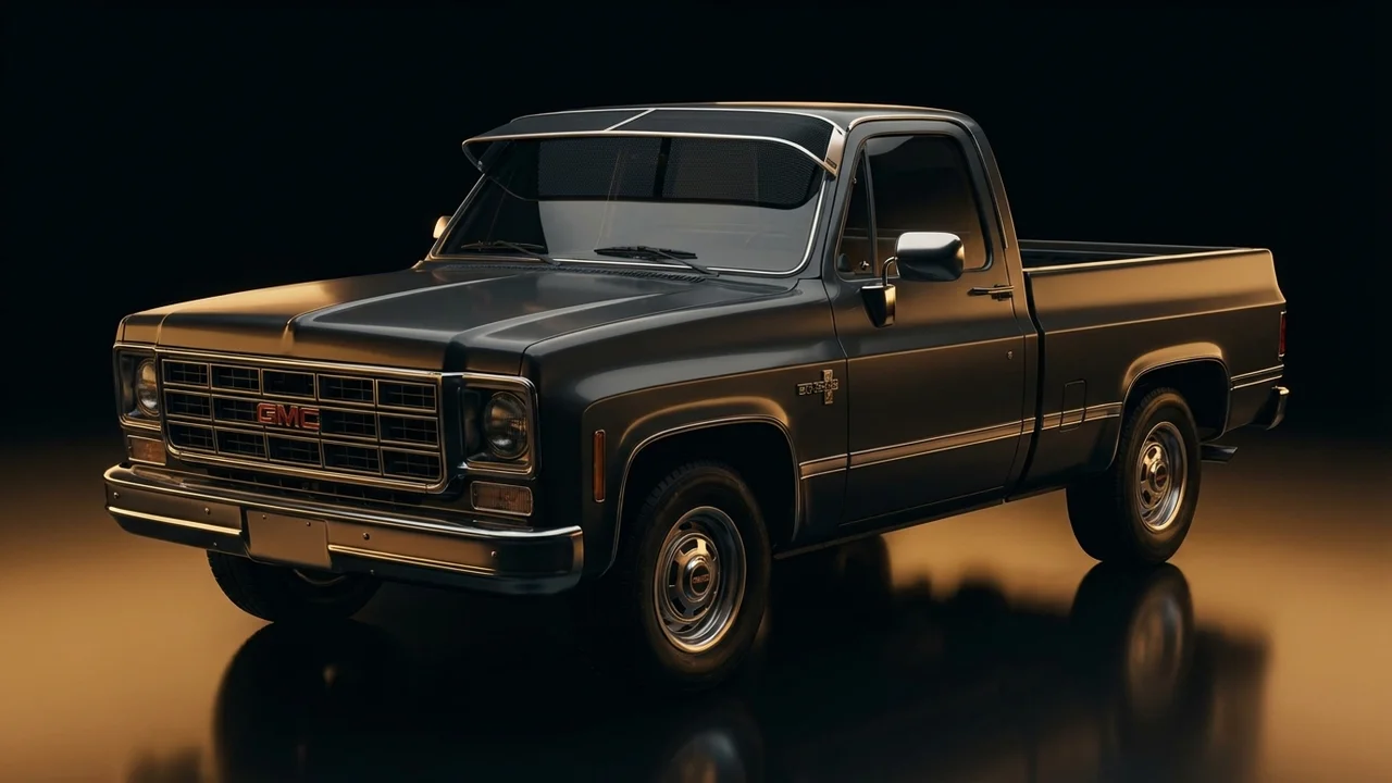 GMC K15 Car Windscreen Sunvisor - 1