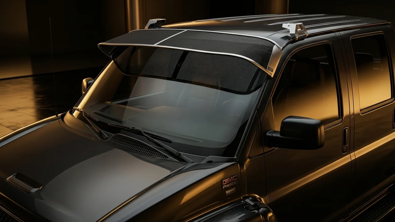 GMC P4500 Car Windscreen Sunvisor - 1