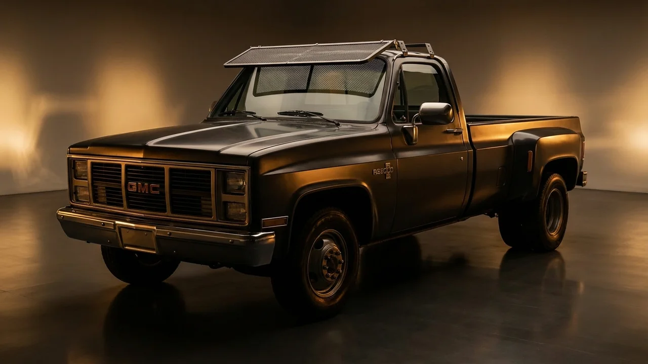 GMC R3500 Car Windscreen Sunvisor - 1